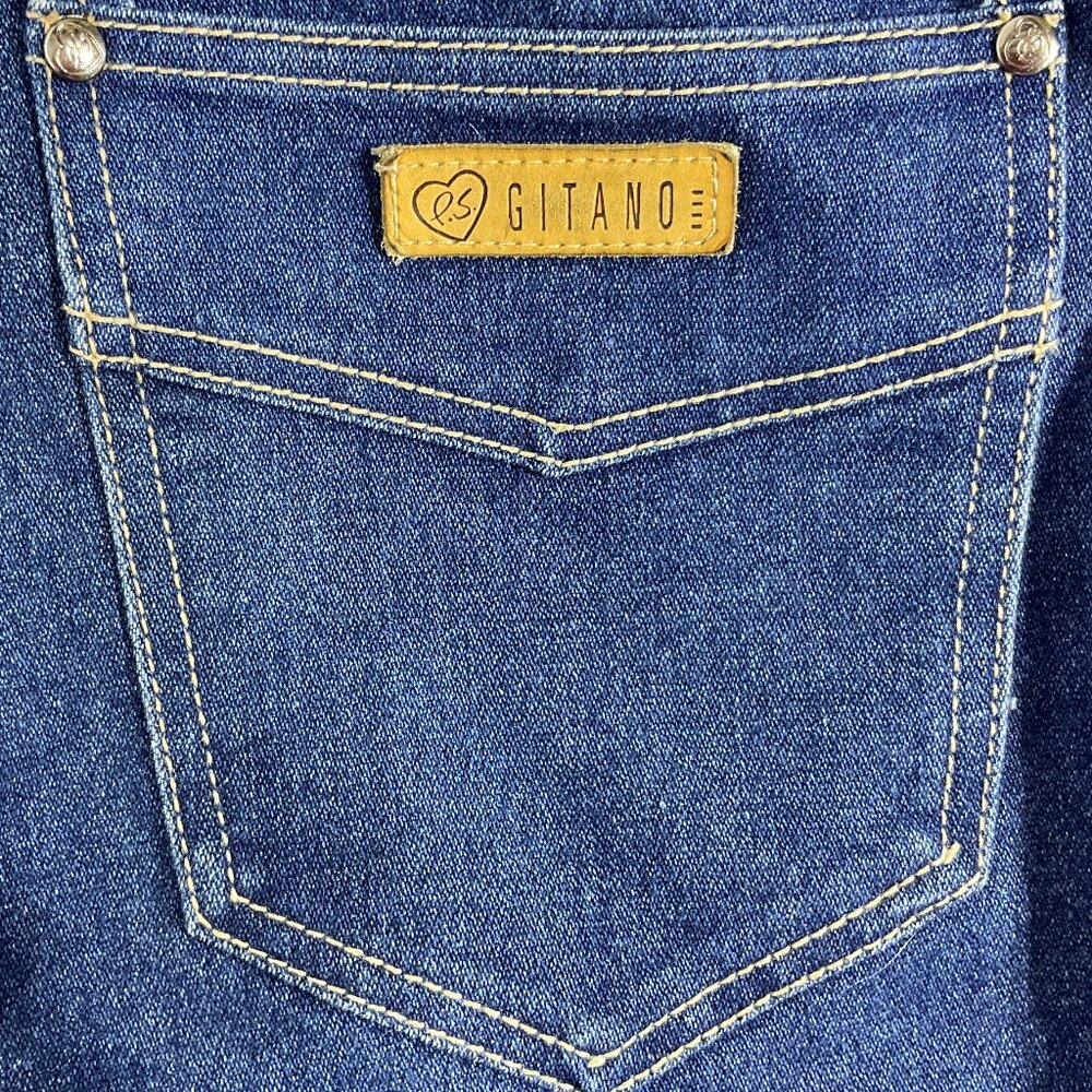 Gitano Sz 32/18W Womens Jean Shorts Proportionally Sized Y2K Denim - Picture 6 of 15